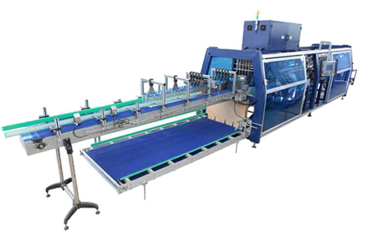 Low Noise Automatic Heat Shrink Group Packaging Wrapper Machine For Bottles Can