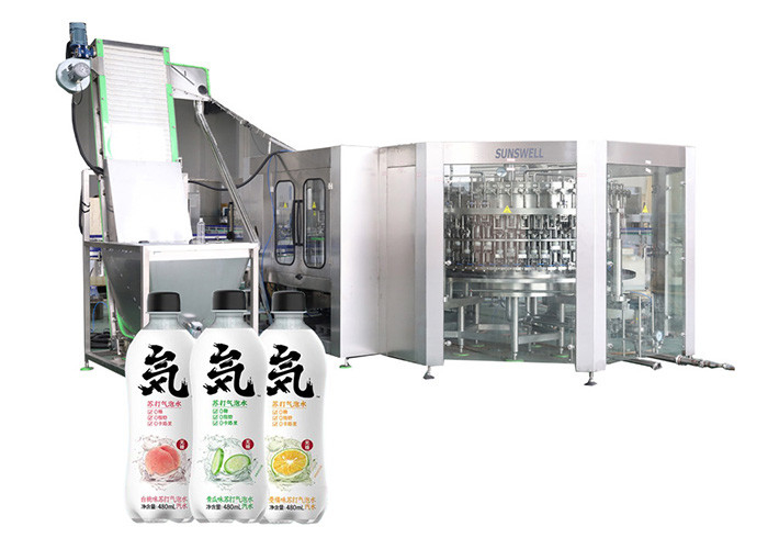3 In 1 CSD Beverage Bottling Equipment Line for  2000ml packaging