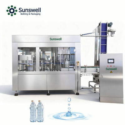 Fully Automated Plastic Bottle Water Filling Machine System