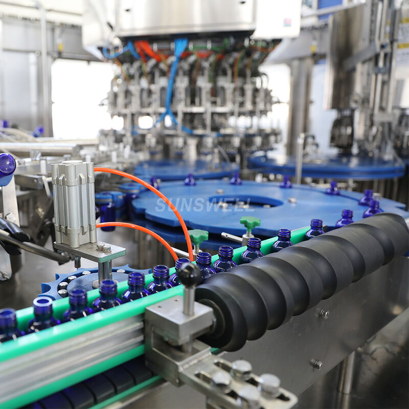 12000BPH 2Oz Glass Bottle Tonic Beverage Filling line