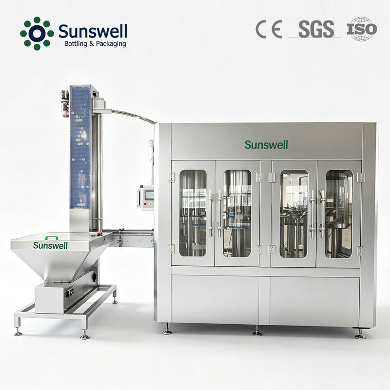 Small Pet Bottle Pure Water Production Line with Washing Filling and Capping
