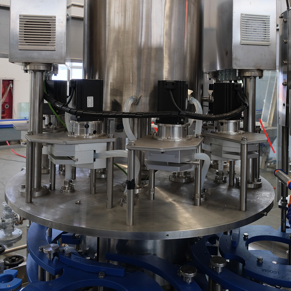 Advanced Automated Hot Filling System for Premium Juice Bottling