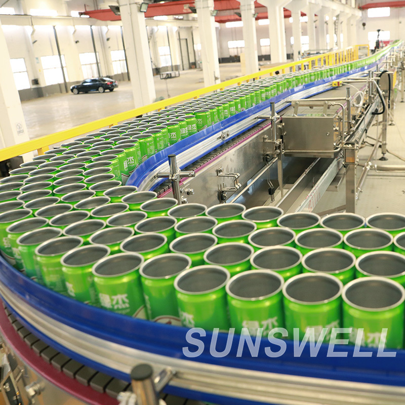 18000CPH 200ml CSD Carbonated Soft Drink Canning Production Line