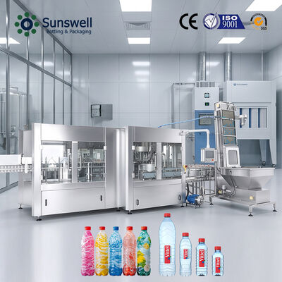 الخط السريع 24000BPH 500ml لتعبئة المياه